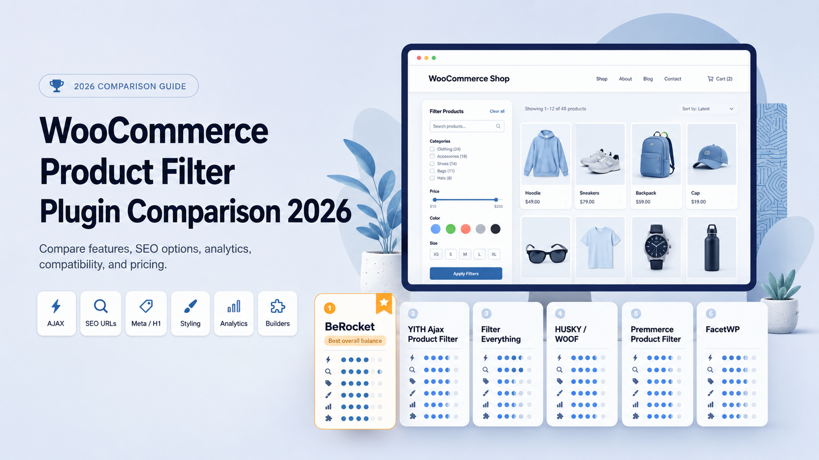 WooCommerce Product Filter Plugin Comparison 2026